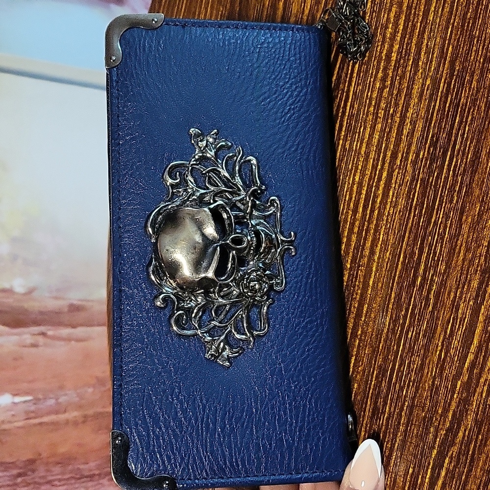 Skull wallet no brand name